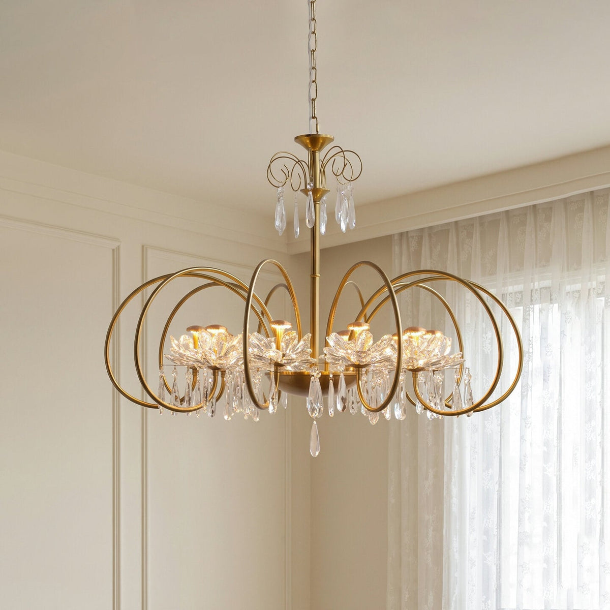 Virelline Chandelier — product view 14