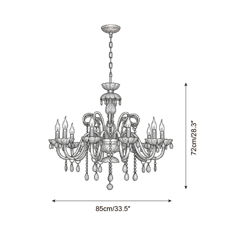 Corvayne Chandelier — product view 7