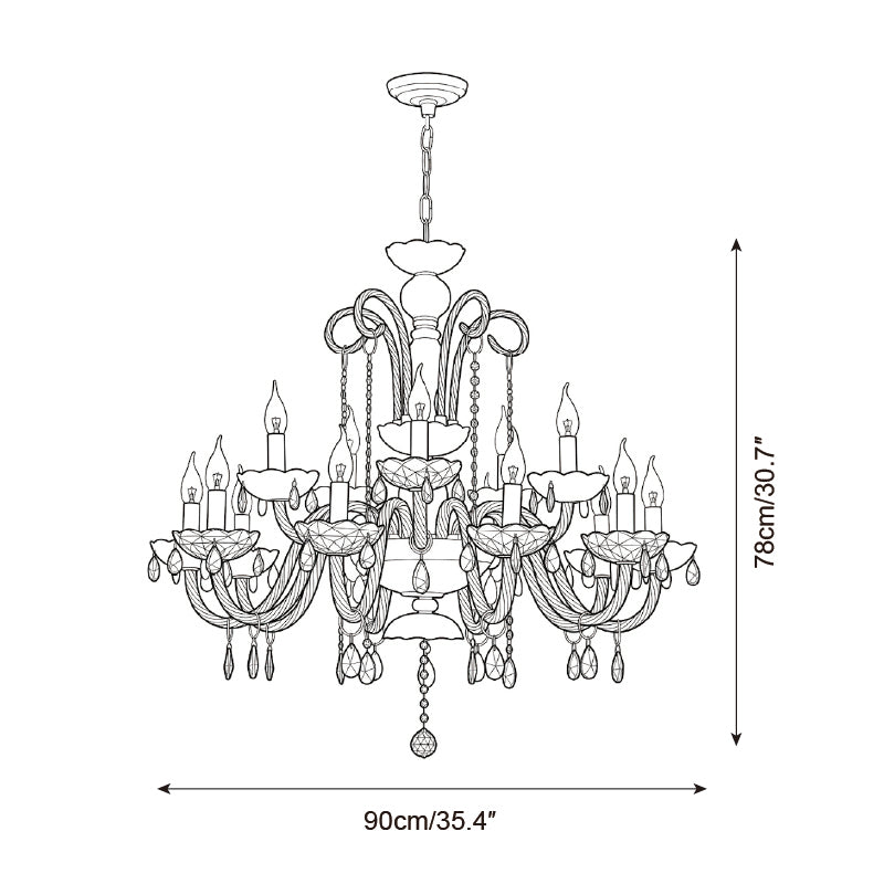 Corvayne Chandelier — product view 8