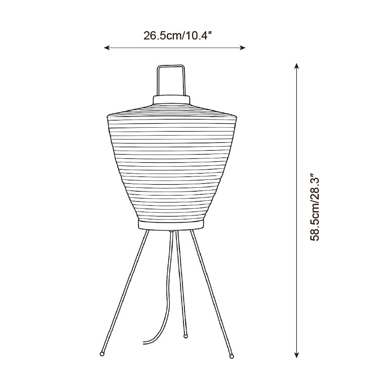 Mireto Paper Table Light — product view 6