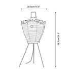 Mireto Paper Table Light — product view 7