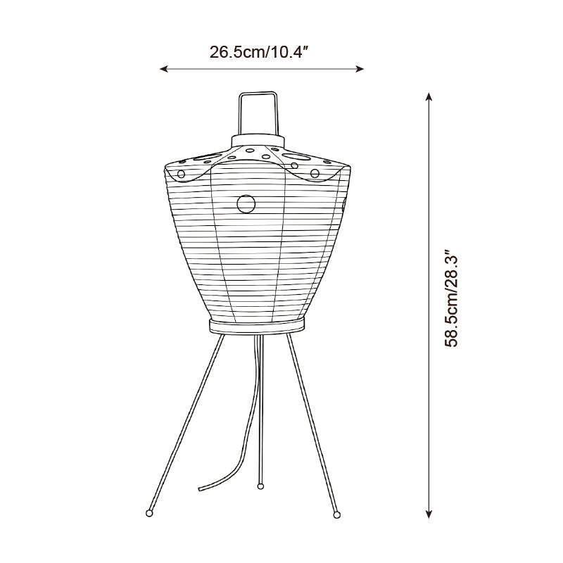 Mireto Paper Table Light — product view 7