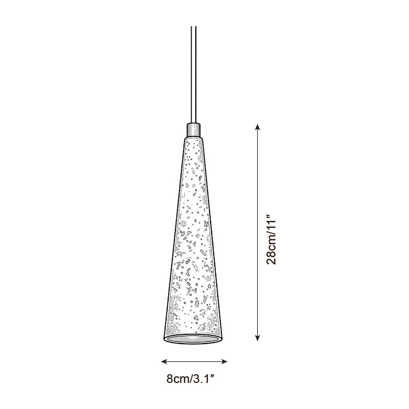 Calderon Travertine Pendant Light — product view 5