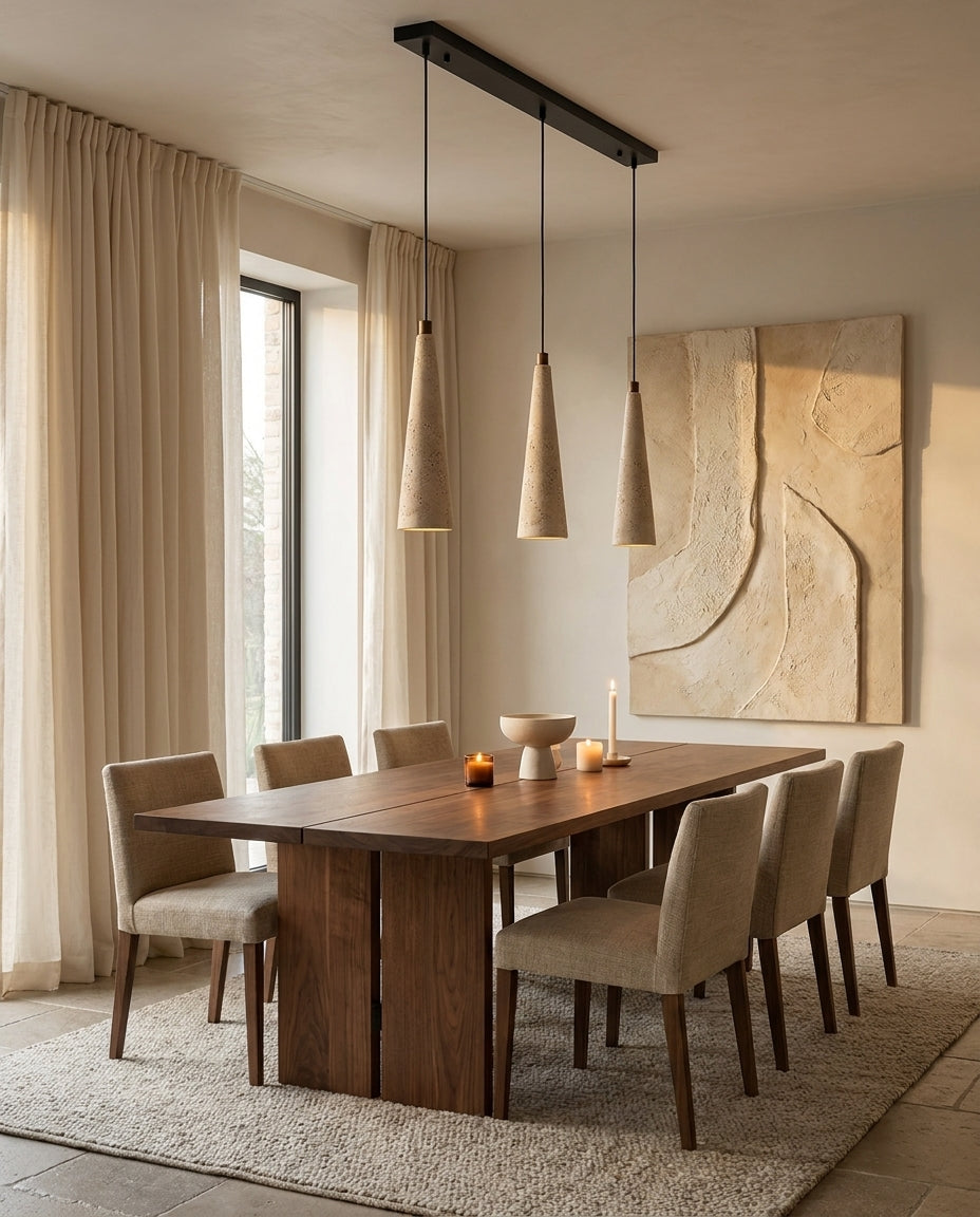 Calderon Travertine Pendant Light — product view 13