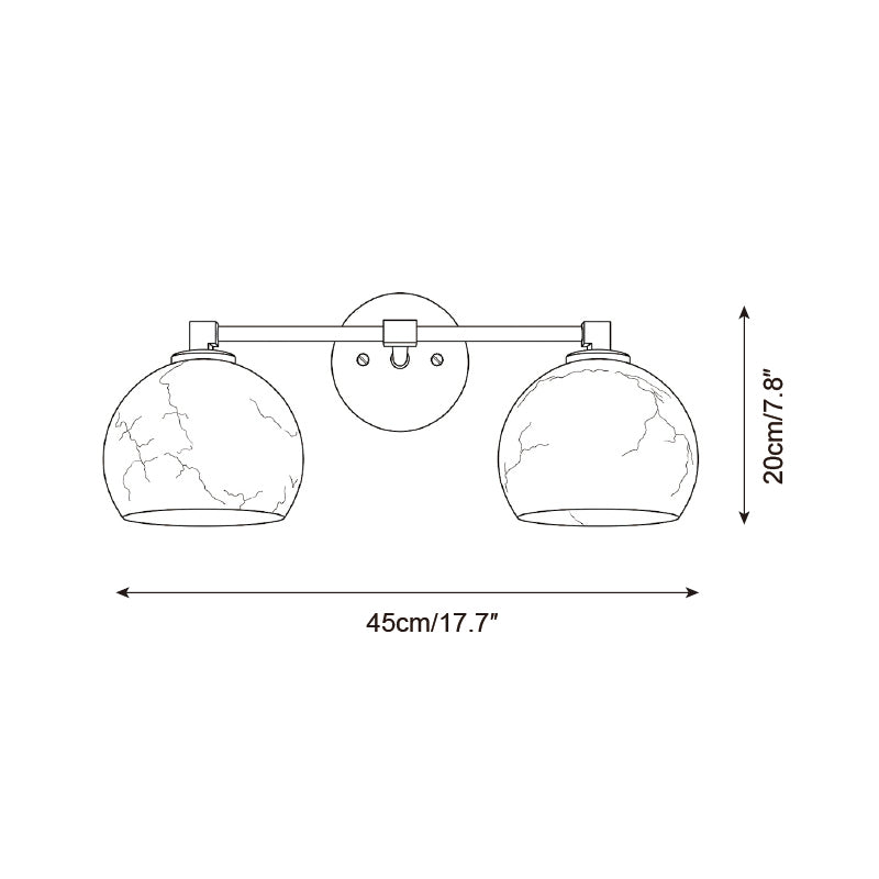 Celadyn Alabaster Wall Sconce — product view 6