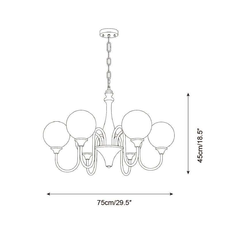 Tavienne Chandelier — product view 6