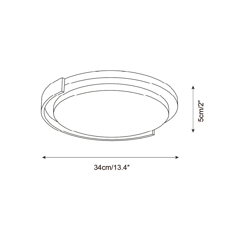 Merovin Flush Mount Ceiling Light — product view 5
