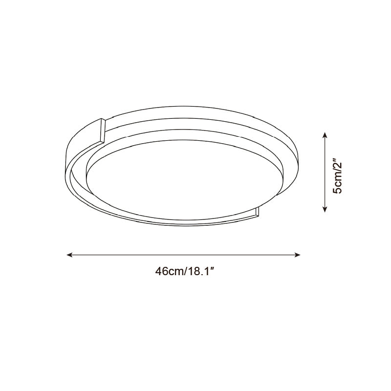 Merovin Flush Mount Ceiling Light — product view 6