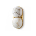 Twinwave Alabaster Wall Sconce — product view 10