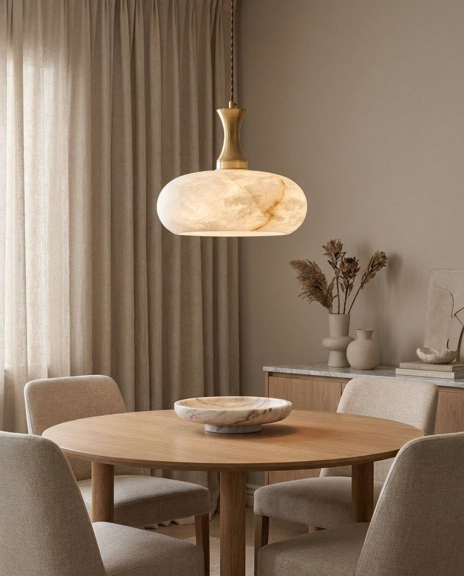 Mayon Alabaster Pendant Lamp — product view 2
