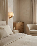 Blixen Alabaster Wall Sconce — product view 3