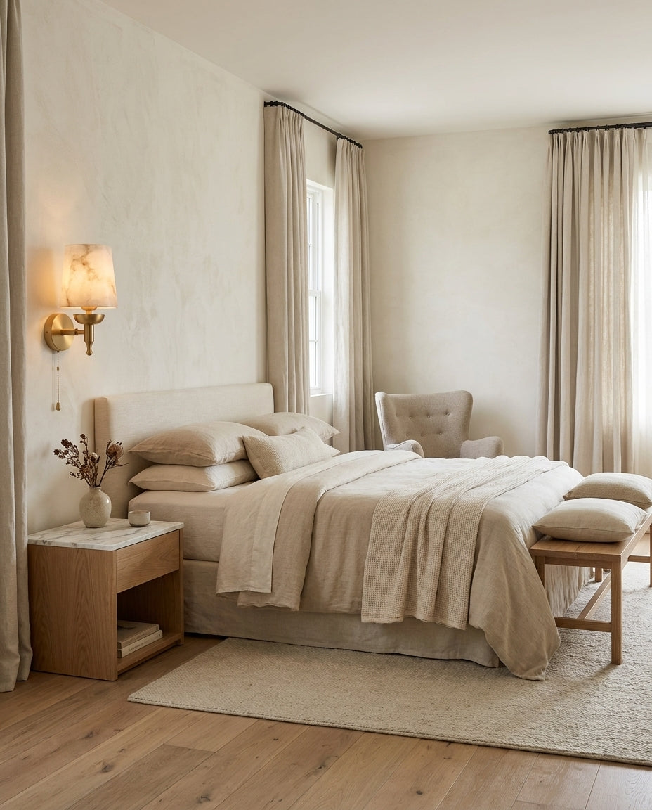Blixen Alabaster Wall Sconce — product view 5