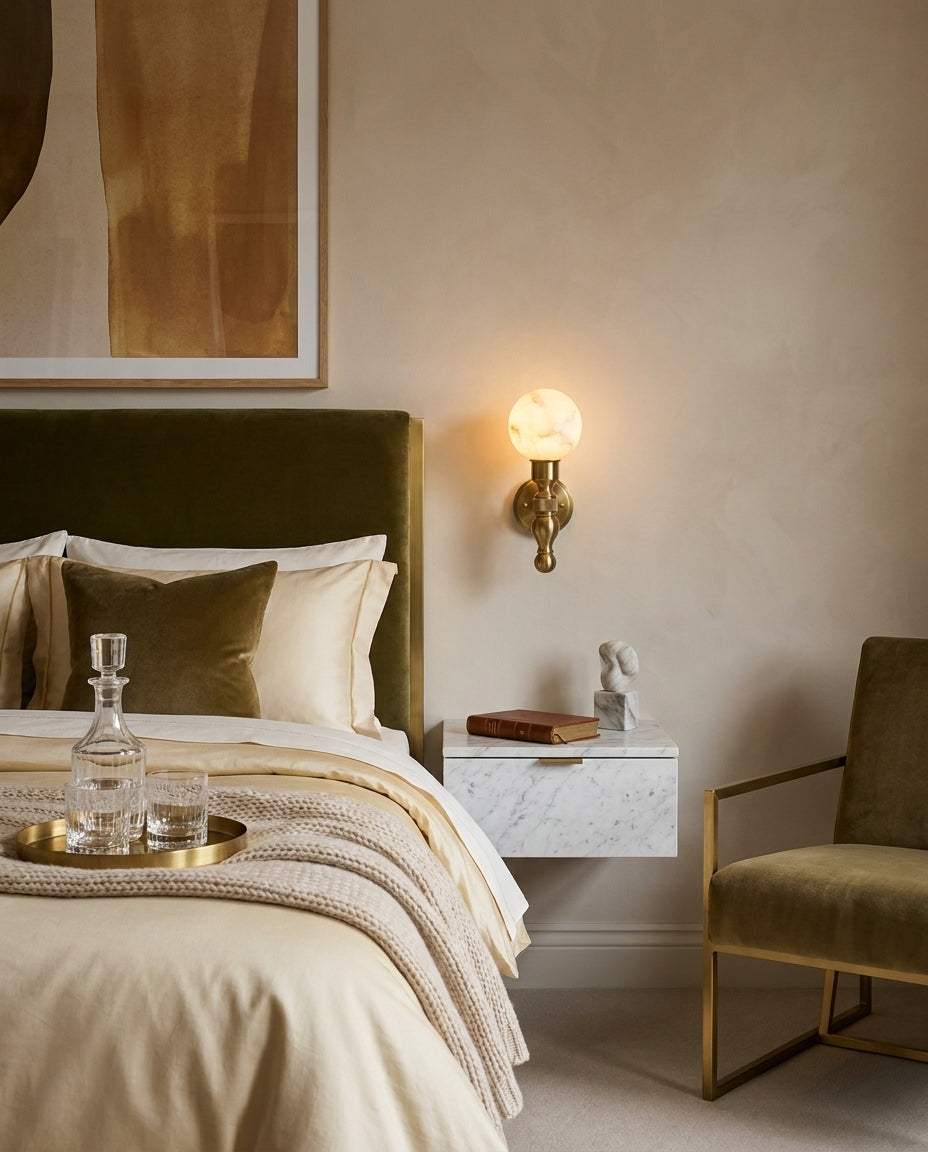 Kuli Alabaster Wall Sconce — product view 5
