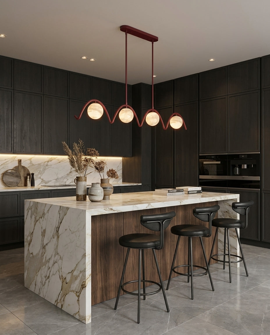 Marvion Alabaster Chandelier — product view 3