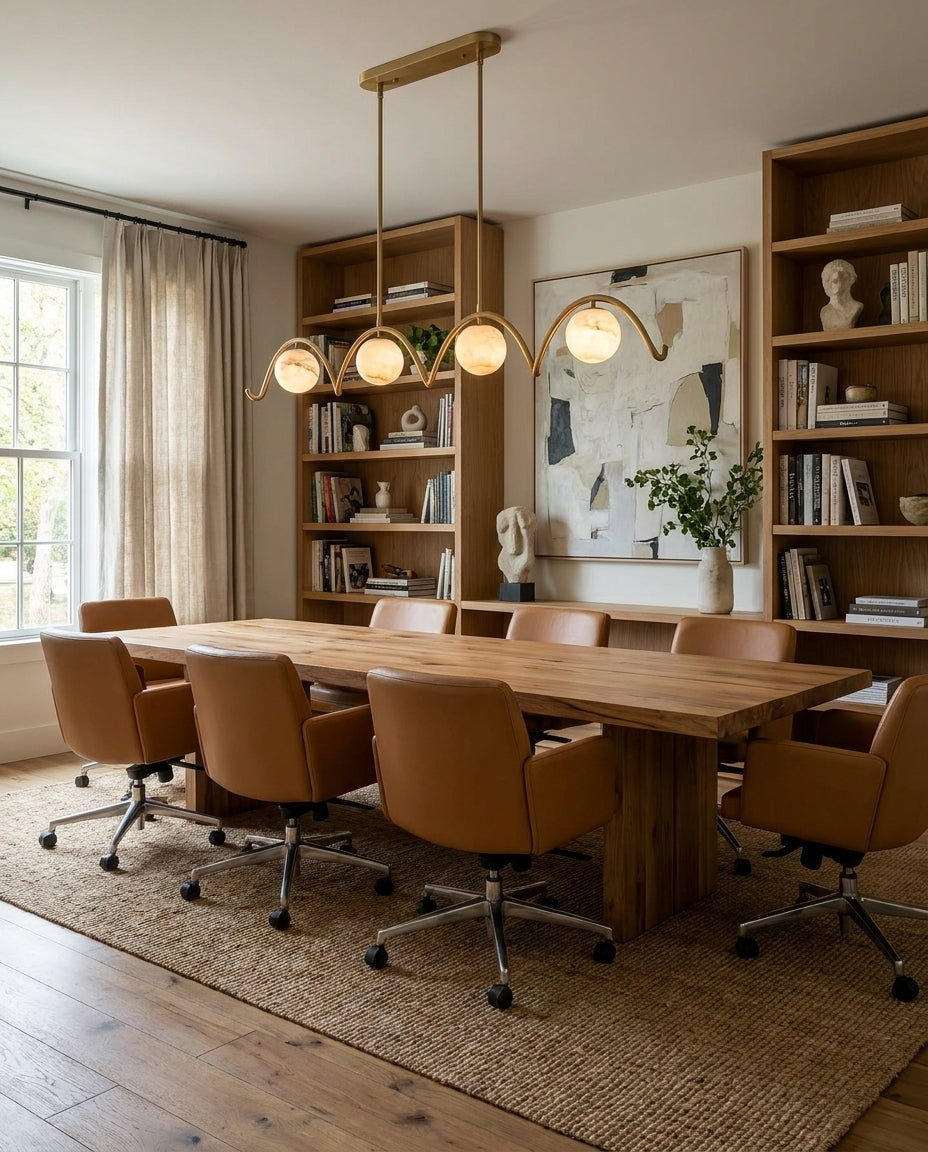 Marvion Alabaster Chandelier — product view 5