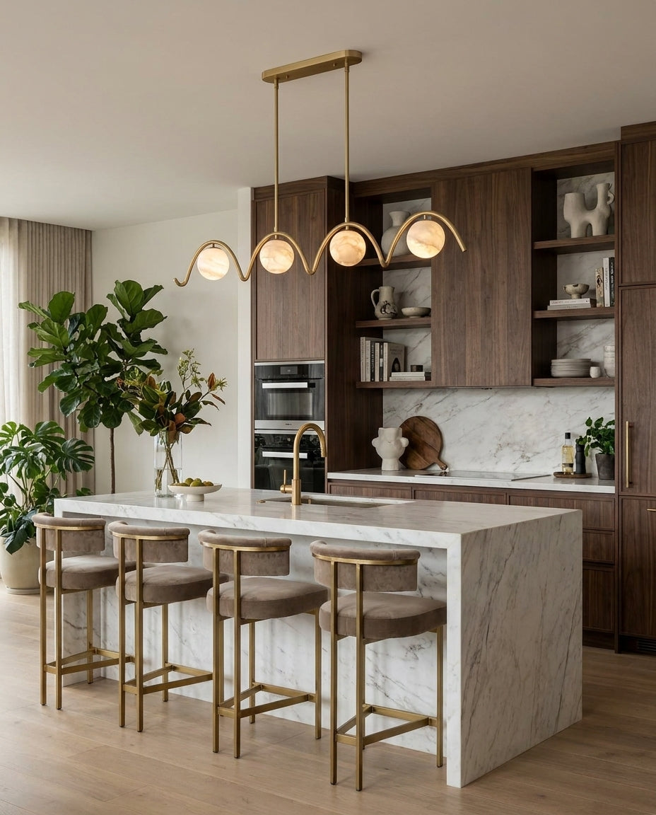 Marvion Alabaster Chandelier — product view 9