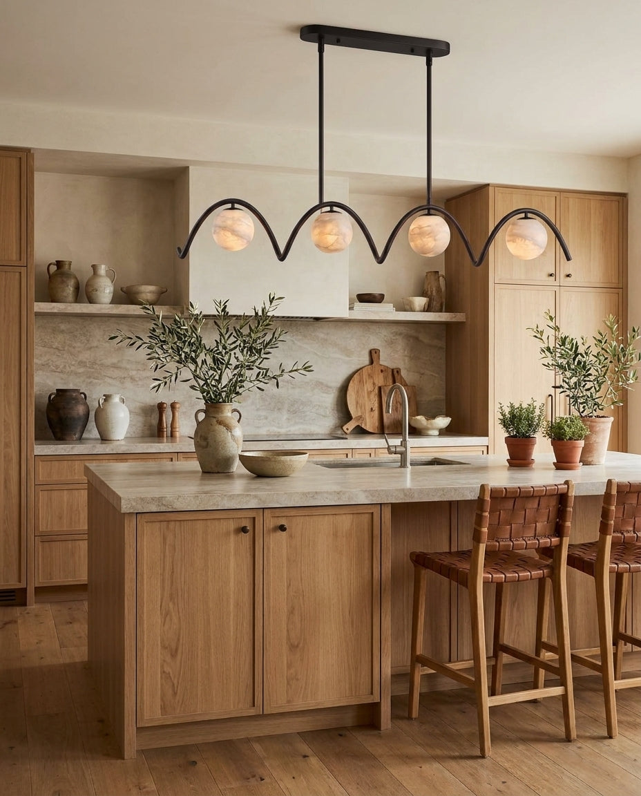 Marvion Alabaster Chandelier — product view 12