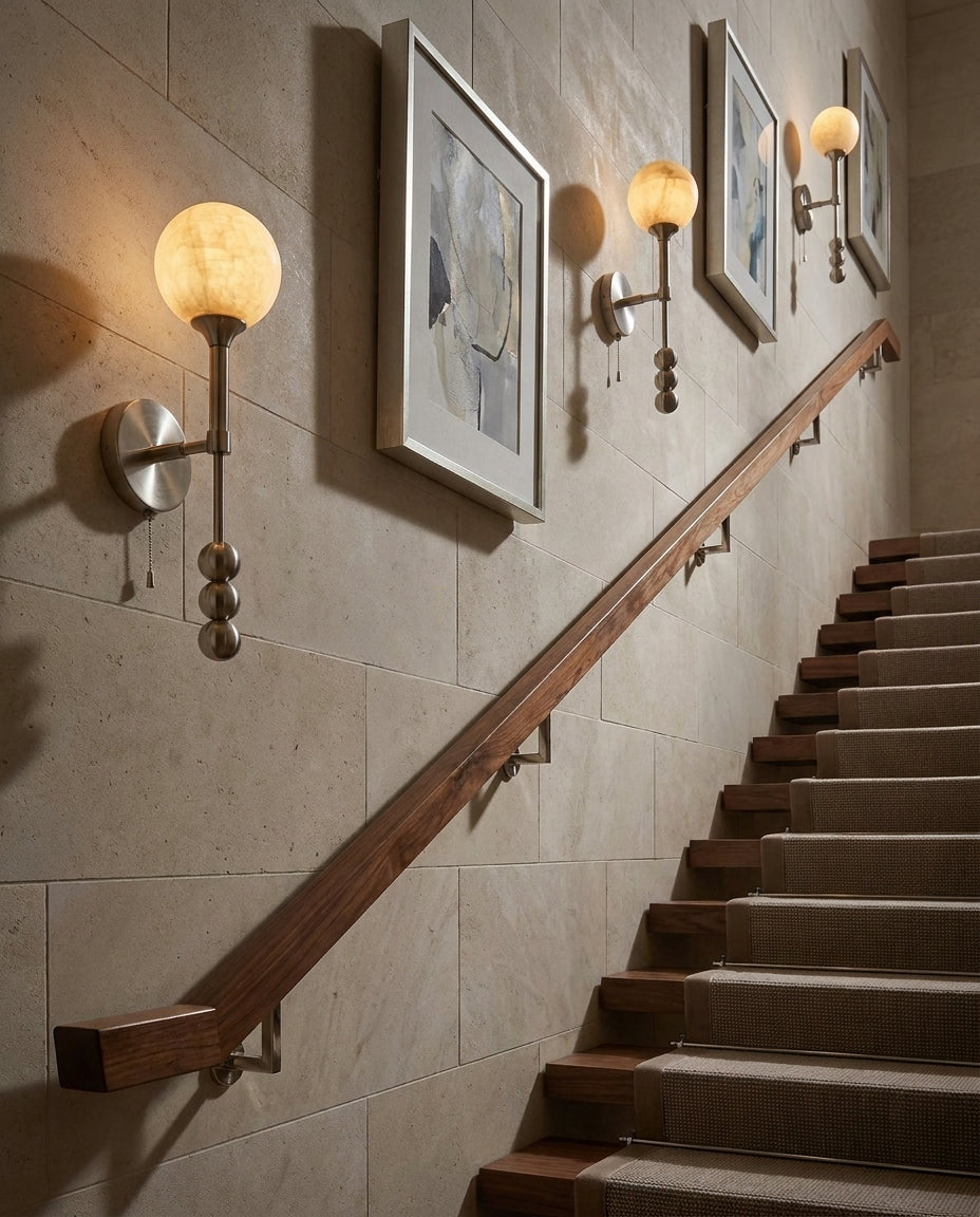 Osmara Alabaster Wall Sconce — product view 5