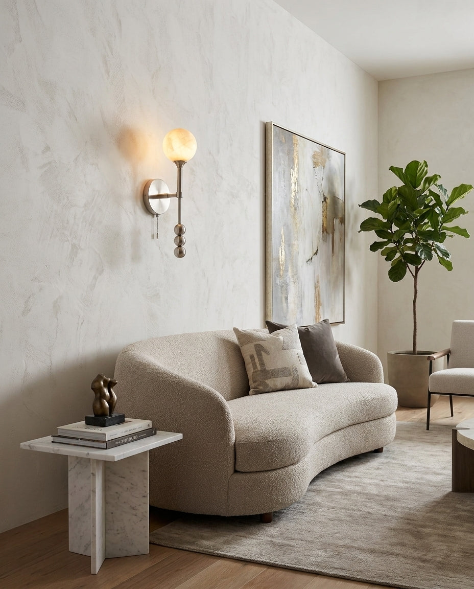 Osmara Alabaster Wall Sconce — product view 11