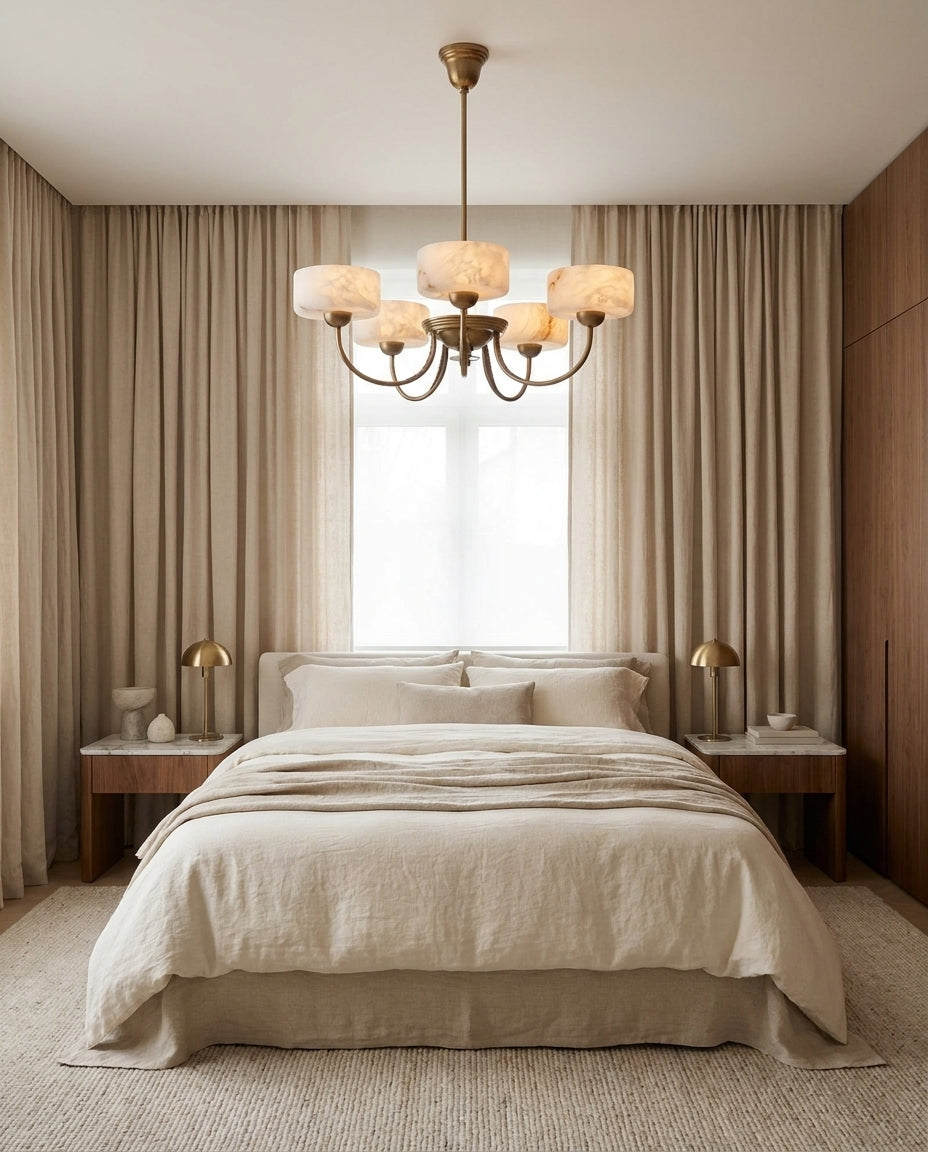 Grevola Alabaster Chandelier — product view 5