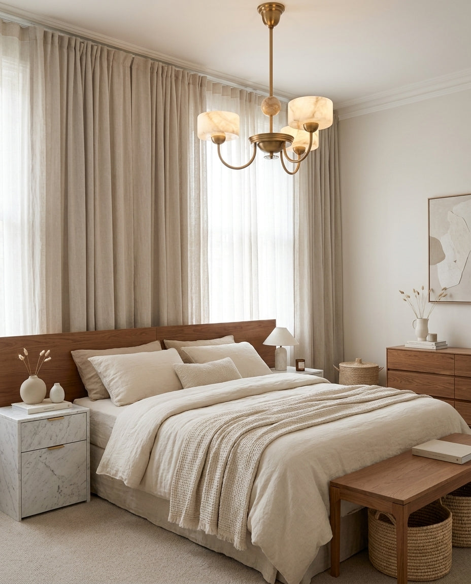 Grevola Alabaster Chandelier — product view 6