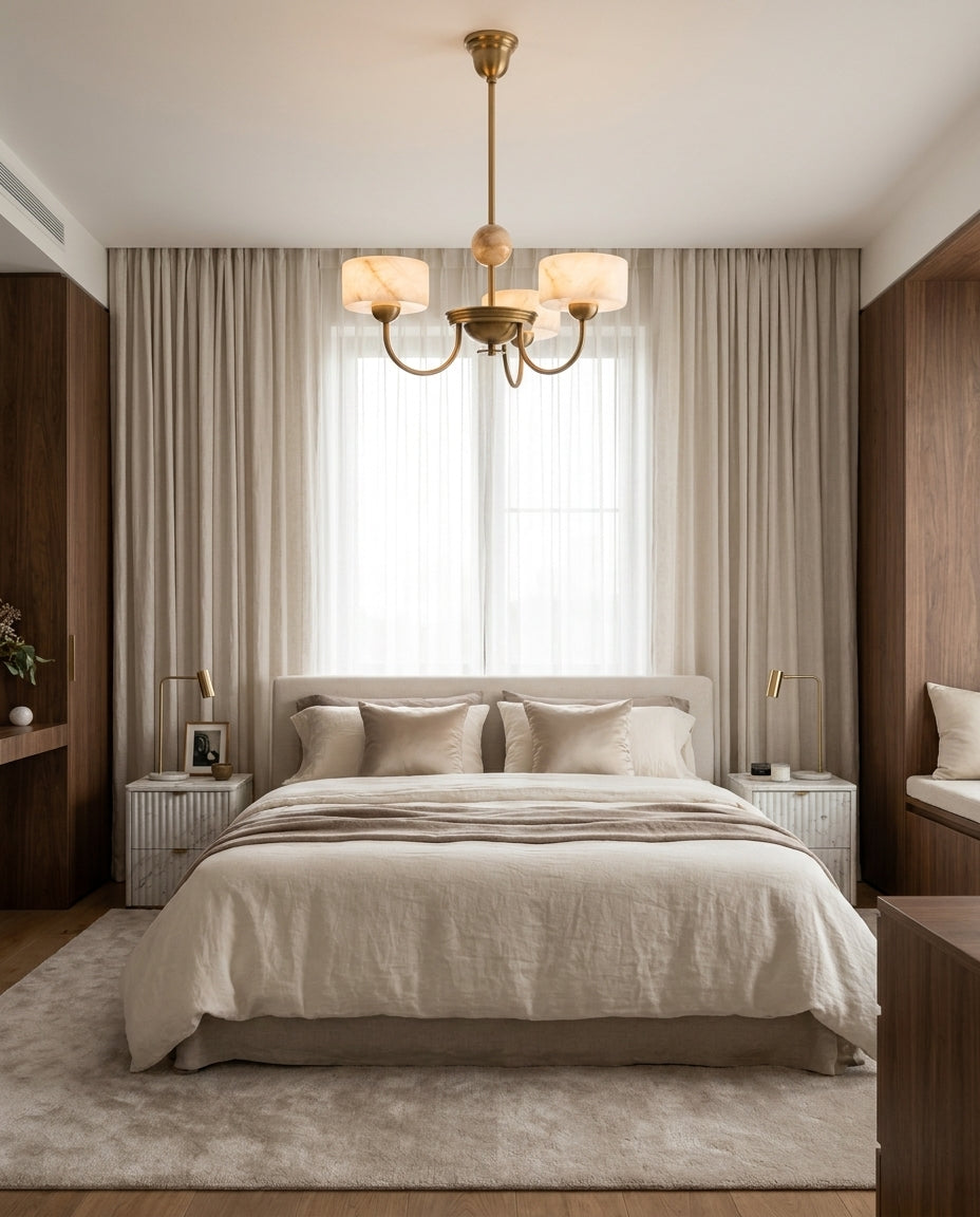 Grevola Alabaster Chandelier — product view 8