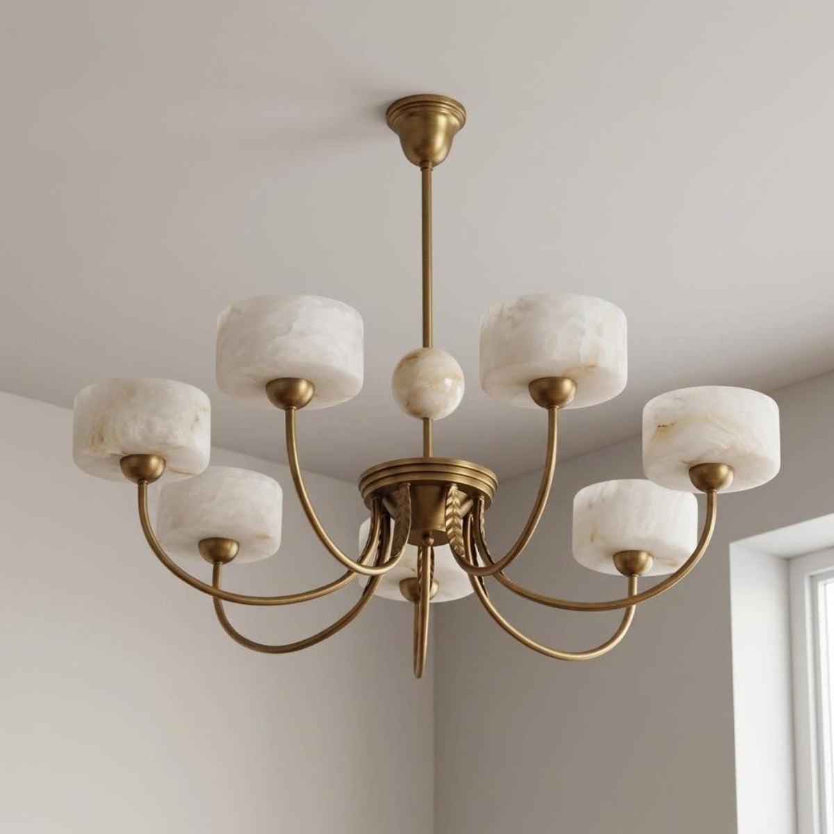 Grevola Alabaster Chandelier — product view 16