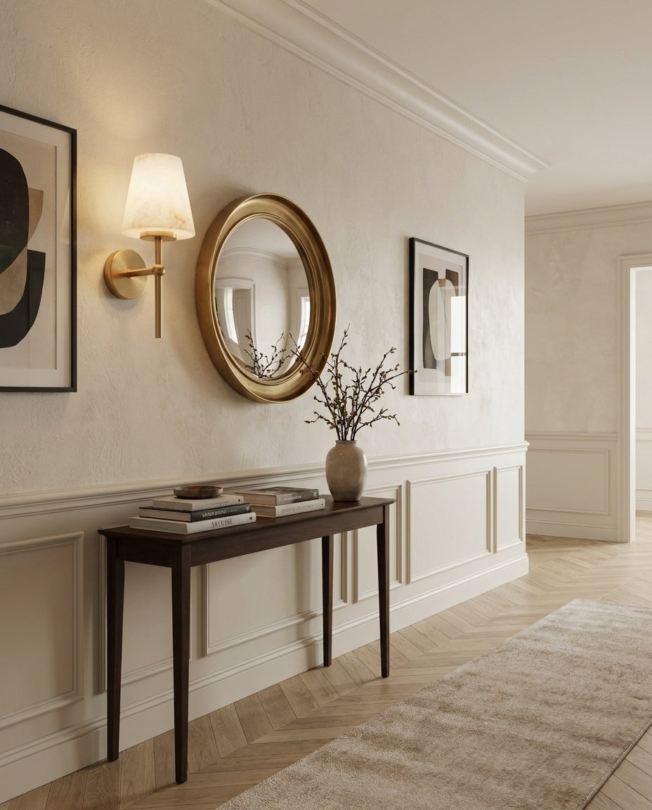 Caltheris Alabaster Wall Sconce — product view 5