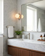 Paola Orb Alabaster Wall Sconce — product view 4