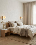 Paola Orb Alabaster Wall Sconce — product view 5