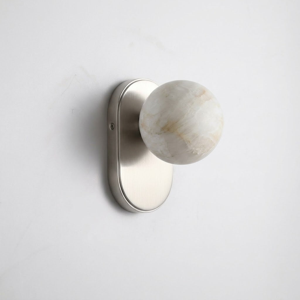 Paola Orb Alabaster Wall Sconce — product view 13