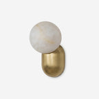 Cantilever Alabaster Wall Sconce — product view 1