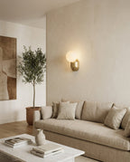 Cantilever Alabaster Wall Sconce — product view 4