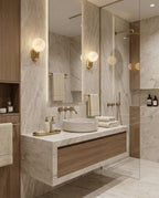 Cantilever Alabaster Wall Sconce — product view 9