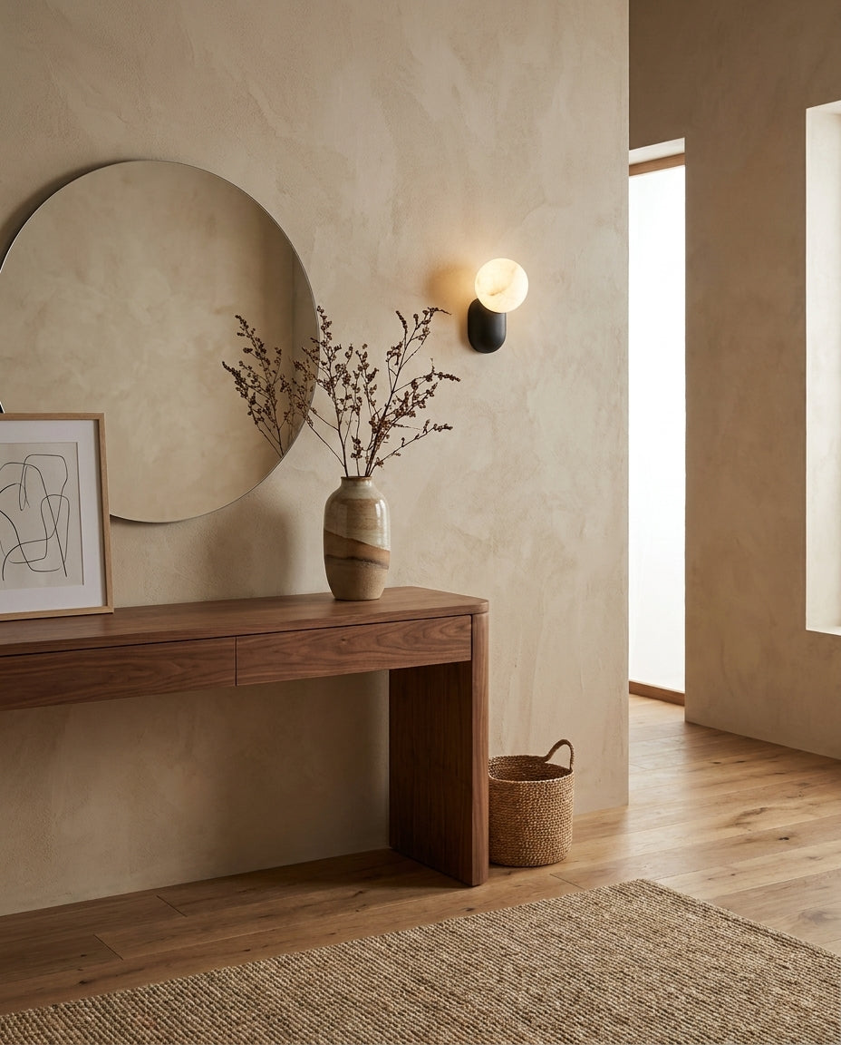 Cantilever Alabaster Wall Sconce — product view 10