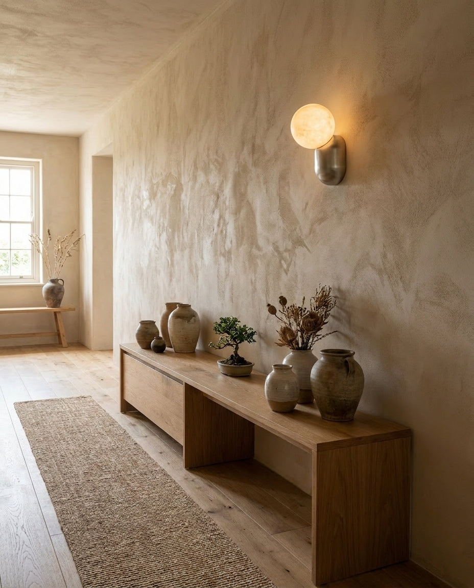 Cantilever Alabaster Wall Sconce — product view 11