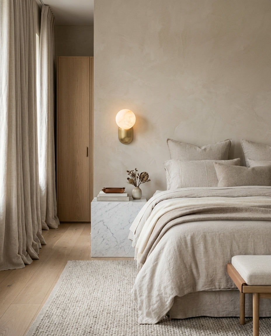 Cantilever Alabaster Wall Sconce — product view 13