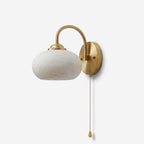 Mayville Alabaster Wall Sconce — product view 1