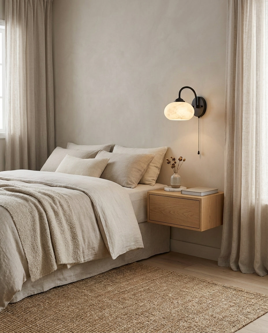 Mayville Alabaster Wall Sconce — product view 4