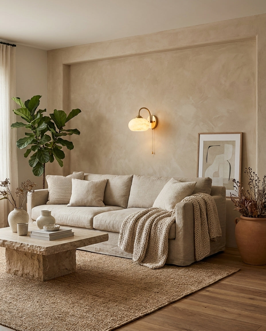 Mayville Alabaster Wall Sconce — product view 5