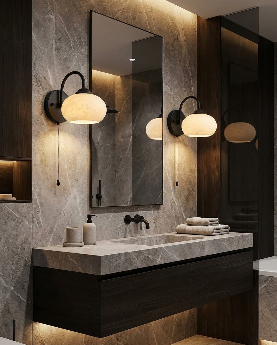 Mayville Alabaster Wall Sconce — product view 6