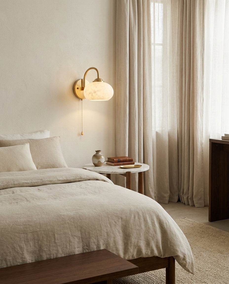 Mayville Alabaster Wall Sconce — product view 8
