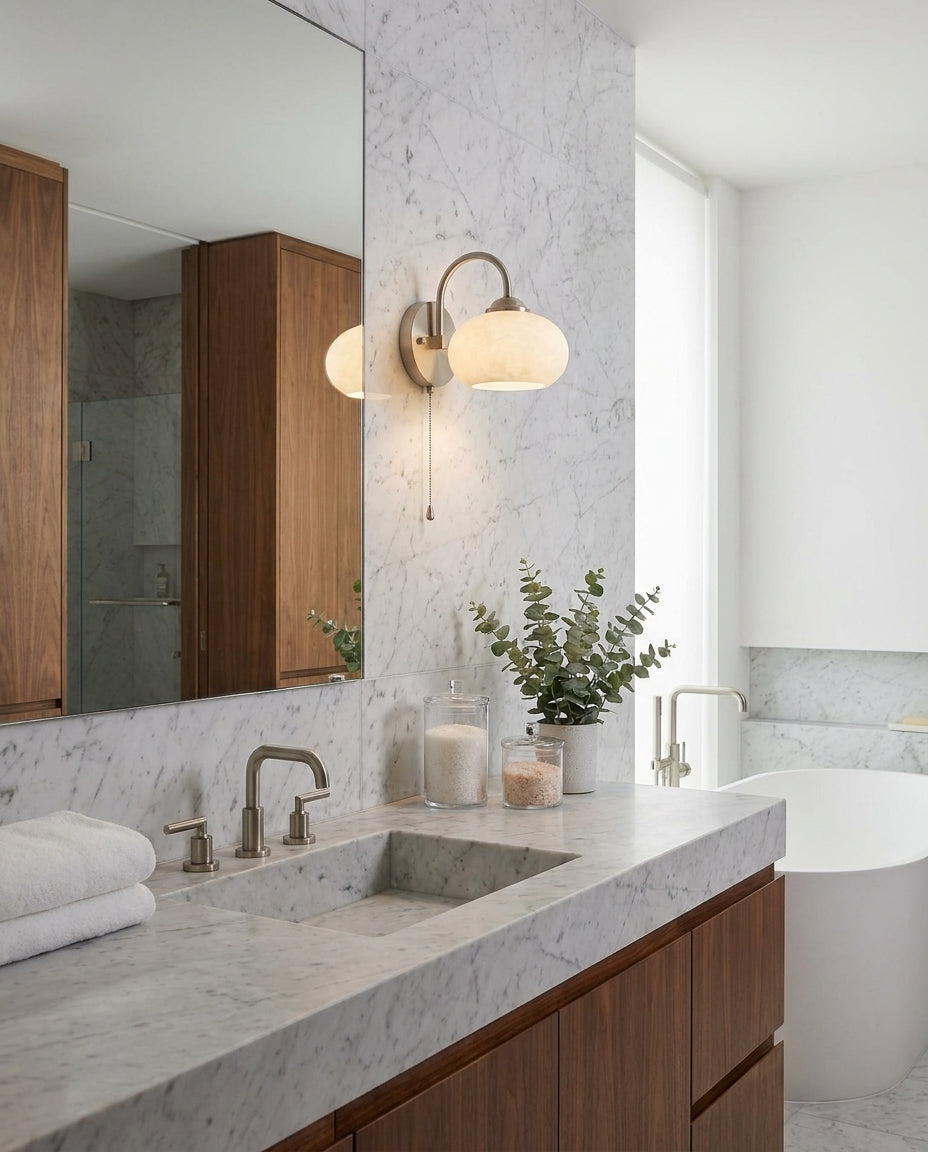 Mayville Alabaster Wall Sconce — product view 10