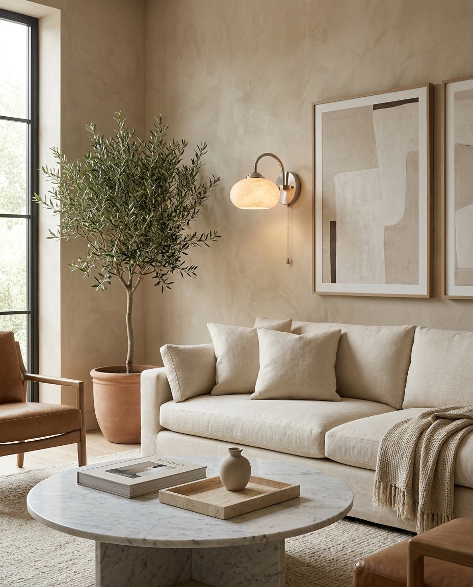 Mayville Alabaster Wall Sconce — product view 11