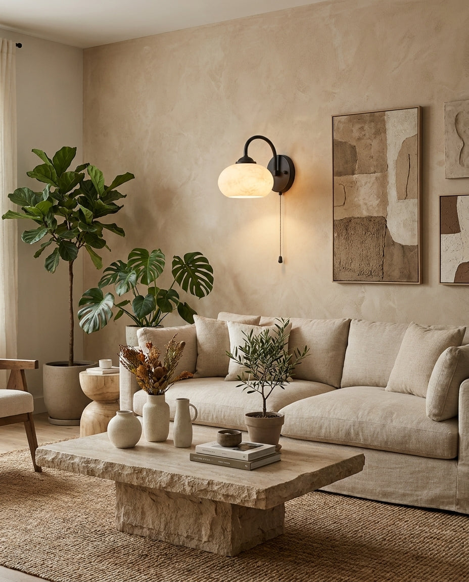 Mayville Alabaster Wall Sconce — product view 12