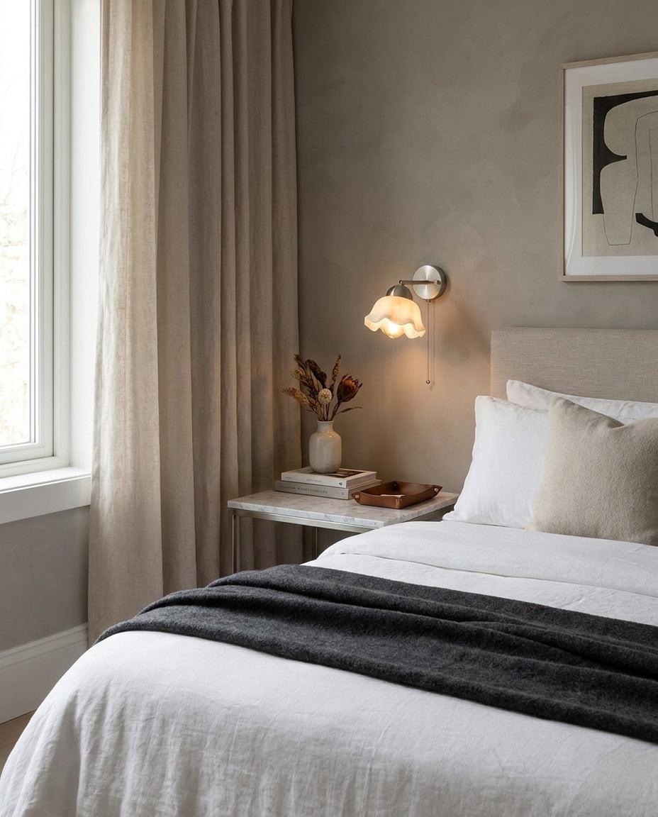 Vena Alabaster Wall Sconce — product view 3