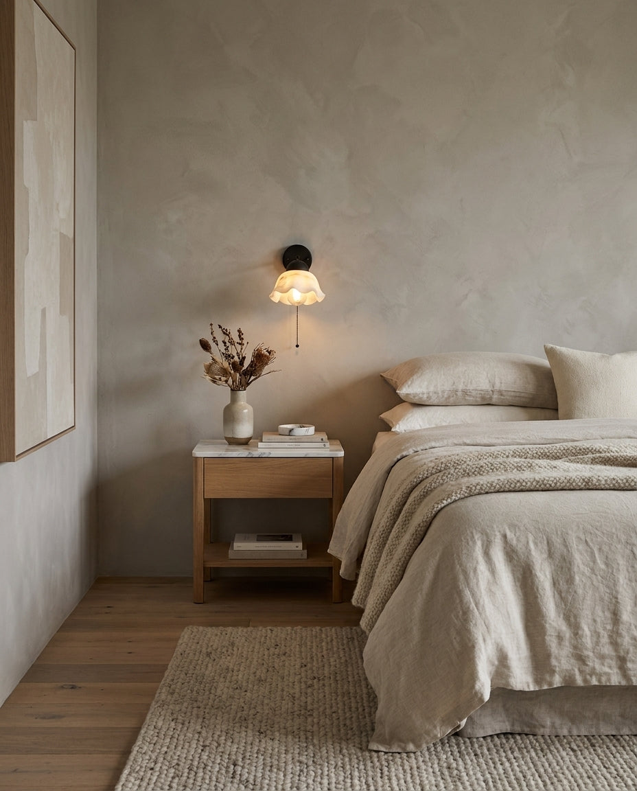 Vena Alabaster Wall Sconce — product view 5