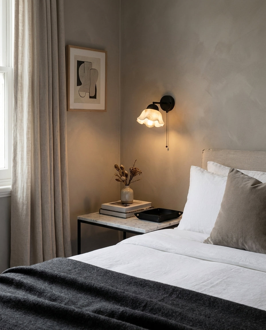 Vena Alabaster Wall Sconce — product view 8