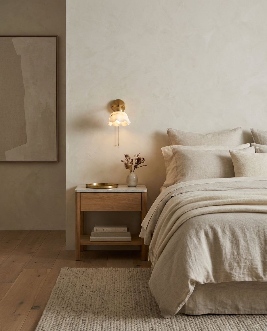 Vena Alabaster Wall Sconce — product view 9