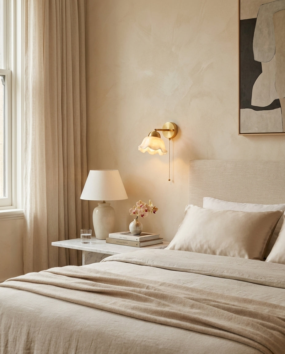 Vena Alabaster Wall Sconce — product view 10